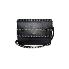 Valentino Garavani Vintage Small Rockstud Grainy Calf Crossbody
