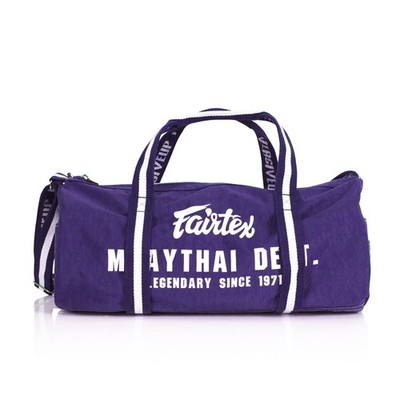 Fairtex BAG9 Retro Barrel Bag, Thai Boxing Muay Thai MMA Gym Travel Duffel BAG9