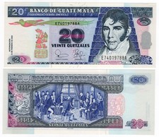 GUATEMALA P- 20 Quetzales 2003 UNC