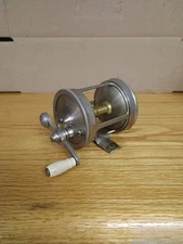 Antique A.F MEISSELBACH MFG. "TRI-PART" No. 580 80YD Casting Reel NICE! Serviced