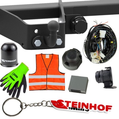 Anhängerkupplung starr+ES13p spez für Renault Trafic 3 Kasten/Minibus 14-21 ABE