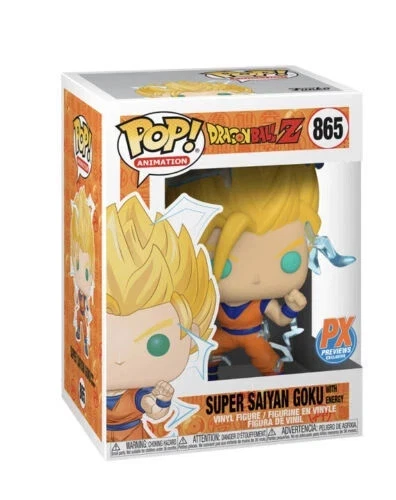 Funko Pop Box - Dragon Ball Z #865 Super Saiyan Goku with Energy
