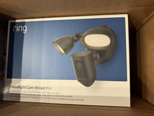 Ring Floodlight Cam Wired Pro | Black | Brand New | 🆓 SHIPPING ✅ | RRP £220 🔥 