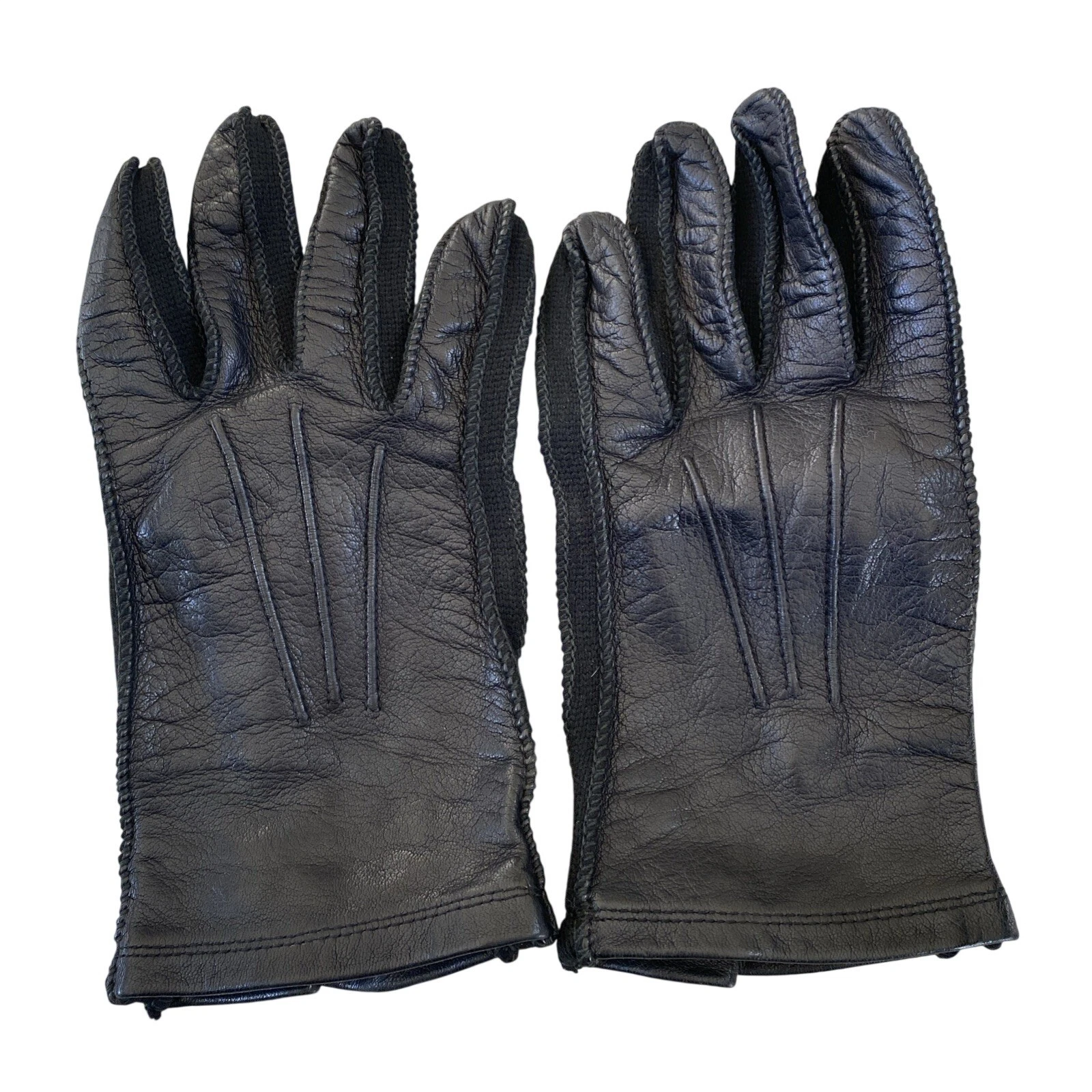 Ruson Vintage Black Leather Unlined Driving Gloves Mens One Size Black
Opens in a new window or tab