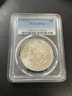 1878 S MORGAN DOLLAR PCGS MS-64 - UNCIRCULATED - GOOD DATE - CERTIFIED SLAB - $1