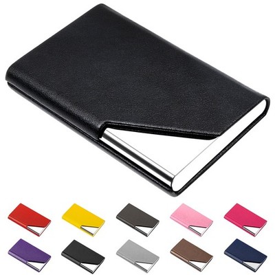 Padike Business Card Holder, 9.49 cm (D) x 6.29 (W) x 1.29 (H), Black