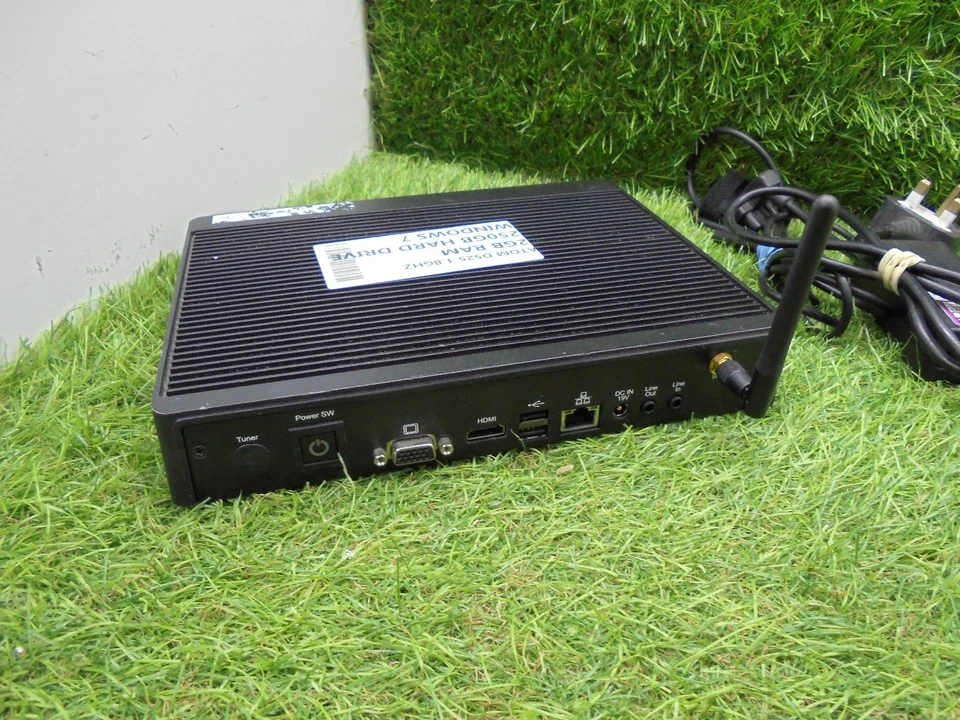 NDiS125 USFF ATOM D525 2GB 250GB HDD WINDOWS 7 VINTAGE MINI PC + PSU READY # - Image 3 of 4