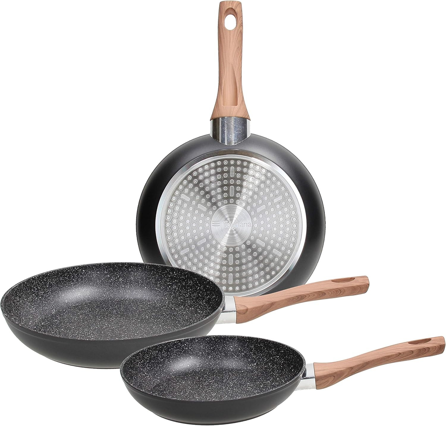 Offerta Set 3 Padelle Tognana Great Stone Nero | Solo per Oggi!