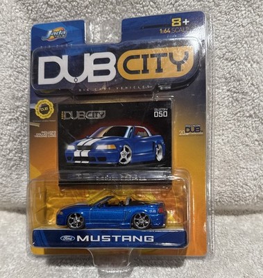 Jada Dub City Mustang Blue #50 1:64 Diecast Fred Durst Limp Biscuit NIP HTF
