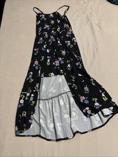 Art-Class Prairie Summer Maxi Dress Romper Size L 10/12 