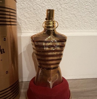 Jean Paul Gaultier Le Male Elixir Fragrance for Men Gold Bottle