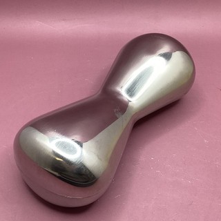 Georg Jensen Stainless Steel Hourglass Capsule Box Denmark MO#8765