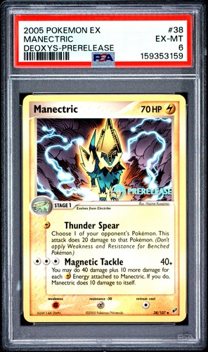 Manectric graded PSA 6 for sale on eBay