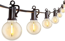 LED Globe Patio Lights - 29 Feet