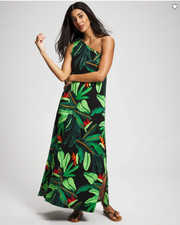 NWT Soma One-Shoulder Maxi Bra Dress