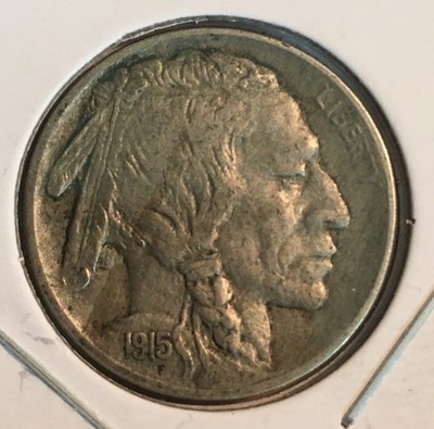 1915-P Buffalo Nickel - Nice Example-You Grade It.