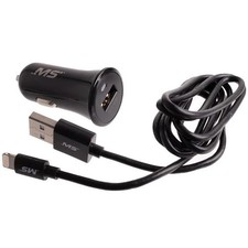MobileSpec MB20LIGDCSB Car Charging Kit - Black