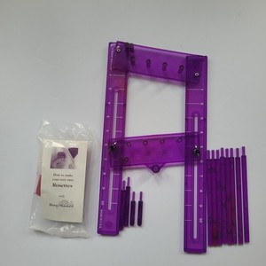 BowMaster Purple Bow Making Tool Adjustable Rosette Maker