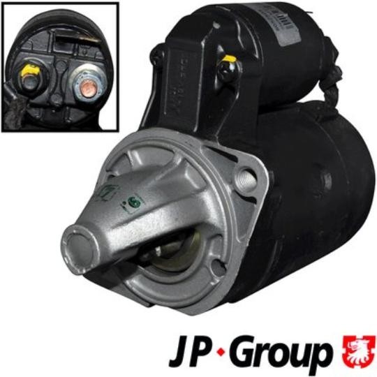 Démarreur 3590300200 JP GROUP moteur essence et diesel bloc de rechange
