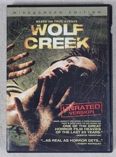 Wolf Creek DVD 2006 Unrated John Jarratt Nathan Phillips Horror Slasher Thriller