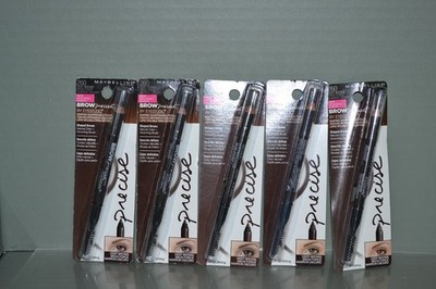 (5) Maybelline Brow Precise Shaping Eyebrow Pencil #260 Deep Brown