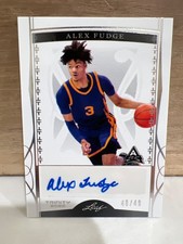 2023 Leaf Trinity Alex Fudge (Florida/LSU) RC Auto # /49