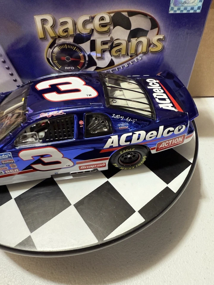 Dale Earnhardt COLOR CHROME #3 ACDelco JAPAN RACE 1996 1/24 NASCAR Diecast - Image 4 of 4