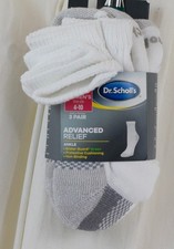 Dr. Scholl's womens Blister Defense Ankle Socks Size 4-10