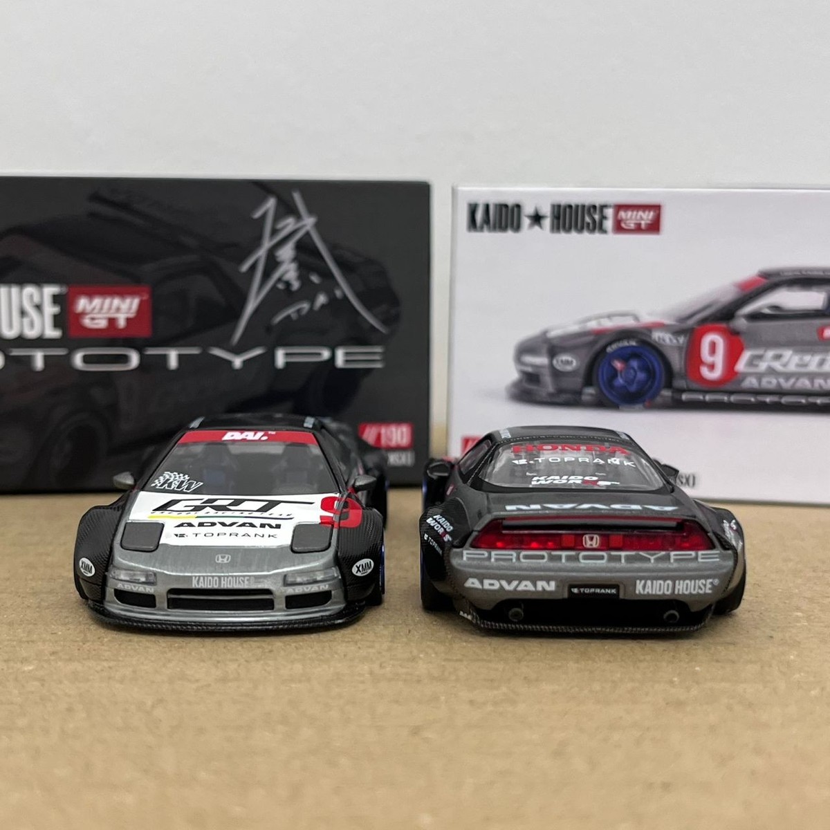 CHASE Mini GT x Kaido House Honda NSX Kaido Test Car V1 #190 +