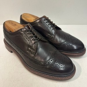 VGUC Grant Stone x J. Crew Ludlow Wingtip Oxford Black Calf Bench Made 11.5 D Fairfield Oxford - Black Calf main image 4