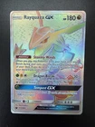 Rayquaza GX 177/168 Rainbow Hyper Rare SM Celestial Storm Pokemon TCG Card LP