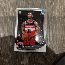 2025-26 Bowman Base Jamir Watkins RC Washington Wizards #44