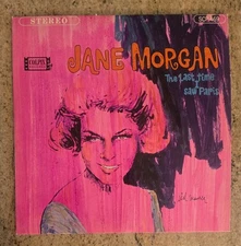 JANE MORGAN THE LAST TIME I SAW PARIS VG+ SCP-469 LP VINYL RECORD
