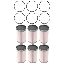 6x Fuel Filter Assembly for Peterbilt 367 PACCAR MX13 K37-1029
