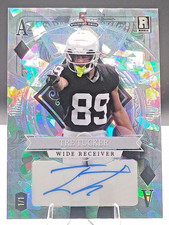 2023 Wild Card 5 Card Draw Tre Tucker SD-TT Auto Platinum Crystals One of One RC