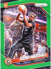 2025 Panini Prizm WNBA #47 Rayah Marshall Green Prizms