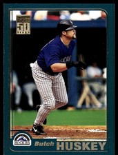 Butch Huskey 2001 Topps #535 Rockies MLB READ FREE SHIPPING AutographDen