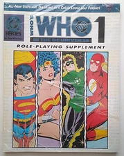 Mayfair DC Heroes Who's Who #1 Role Playing Supplement - Factory Sealed