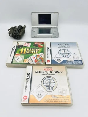 🕹️ Nintendo DS Lite Konsole mit 3 Spielen + Ladekabel Stifte getestet - Bild 1 von 4