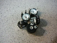 PIHER Trimmer Resistor Through-Hole 10K Ohm 10mm Round Top Adj **NEW** Qty.5