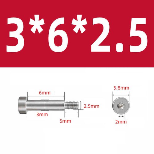 304 Stainless Steel Round Head Hexagonal High Limit Step Screw M2.5 M3 - M8 M10 - Picture 21 of 135