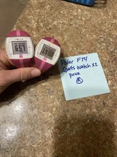 X2 Polar FT4 Pink Fitness Running Watch With New Batteries
