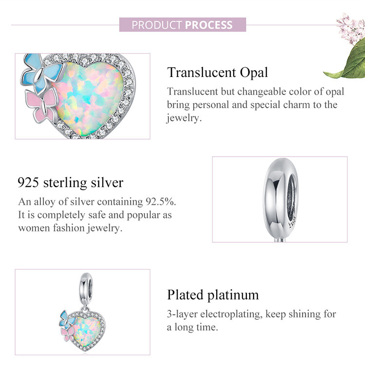 Wostu 925 Sterling Silver Sunflower Charm Bead – DIY Bracelet Gift For Women