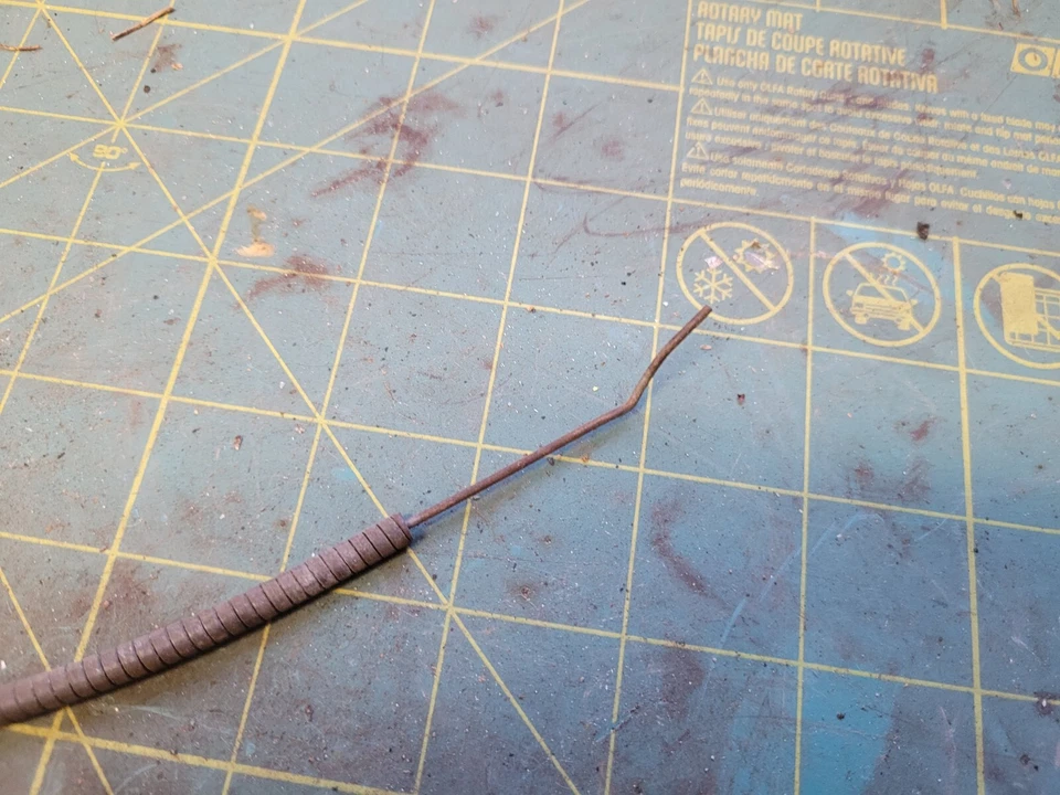 Cable obturador Triumph Spitfire GT6 - 26 pulgadas de longitud Foto 3 de 3