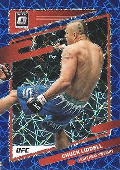 Chuck Liddell 2022 Donruss Optic UFC - Blue Velocity #17 -