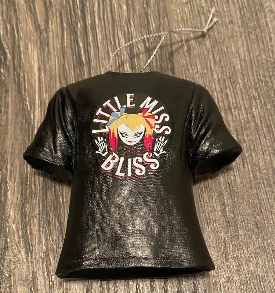 ALEXA BLISS WWE Camisa Adorno de Navidad Little Miss Bliss Nueva Licencia Oficial Foto 2 de 3