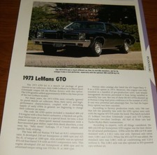 1973 Pontiac Lemans Gto Specs Info Photo 73 400 Sport 1973 Pontiac Lemans Gto Specs Info Photo 73 400 Sport