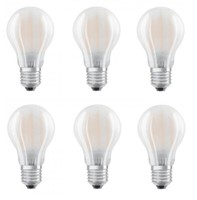 6X Osram Led Star Classic A 60 E27 7W=60W 2700K Warmweiß Eek:E (Spektrum A-G)