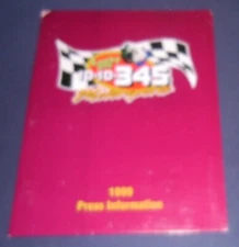1999 Rich Bickle 10-10-345 Motorsports Press Kit