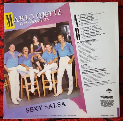 Latin MARIO ORTIZ & SU ORQUESTA ** Sexy Salsa ** ORIGINAL 1990